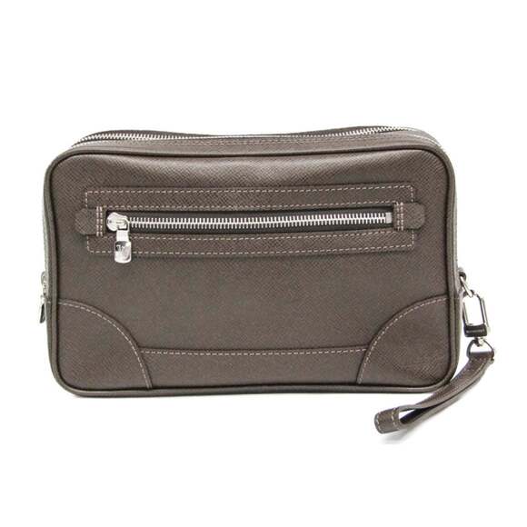 Louis Vuitton Taiga Pavel M31148 Men's Clutch Bag Grizzly